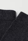 Tezenis - Grey Ribbed Cotton Long Socks