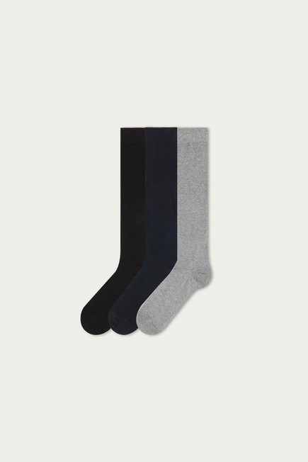 Tezenis - Multicolour Long Socks, Set Of 3