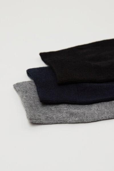 Multicolour Long Socks, Set Of 3, 5701_3816, medium