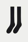Tezenis - جوارب قطنية حرارية طويلة سوداء