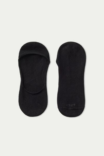 Black Low-Cut Shoe Liner Socks, , large image number 0