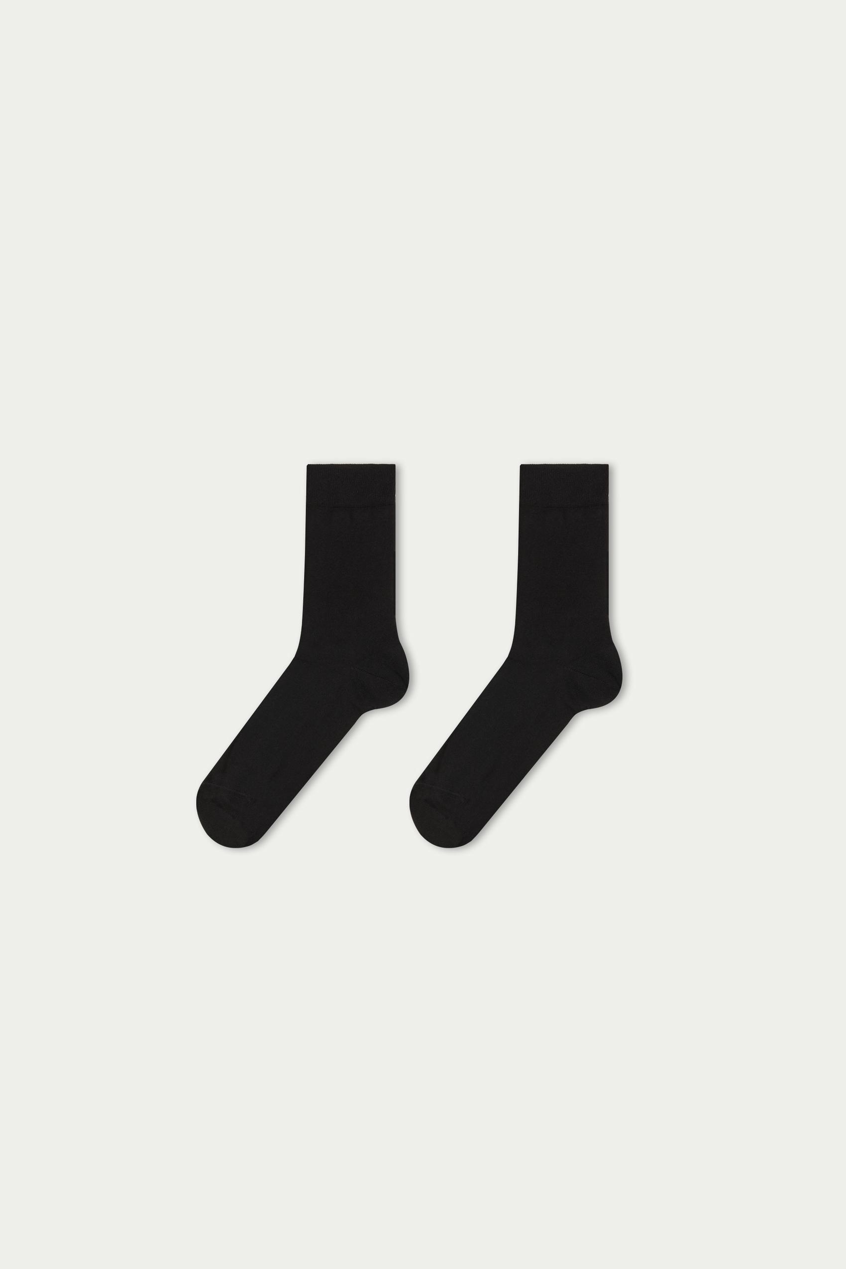 Multicolour Lightweight Short Socks, Set Of 5, Black/grey Blend/blue, large image number 1