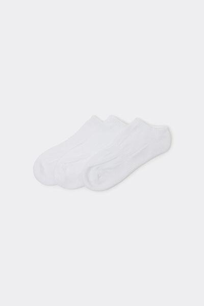 3 × جوارب رياضية بيضاء اللون للرجال, , medium