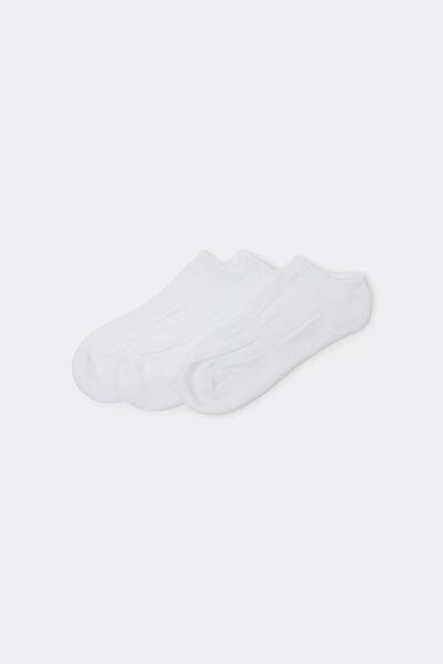 Tezenis - Multicolour Cotton Trainer Socks, Set Of 3