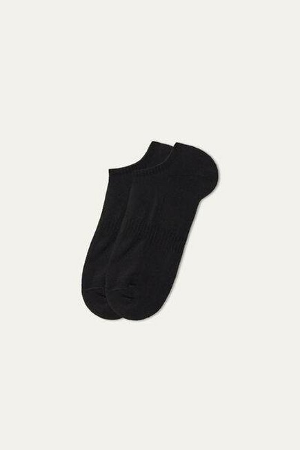 Tezenis - Black 3 X Cotton Trainer Socks