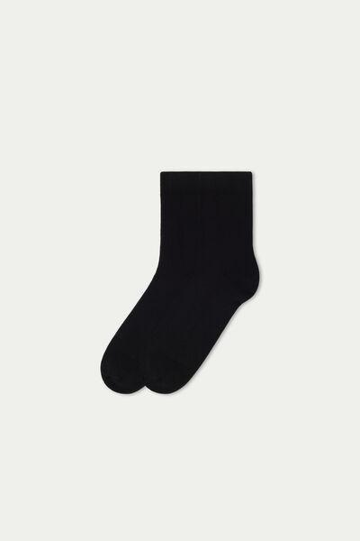 NERO Short Thermal Cotton Socks, Black, large image number 0