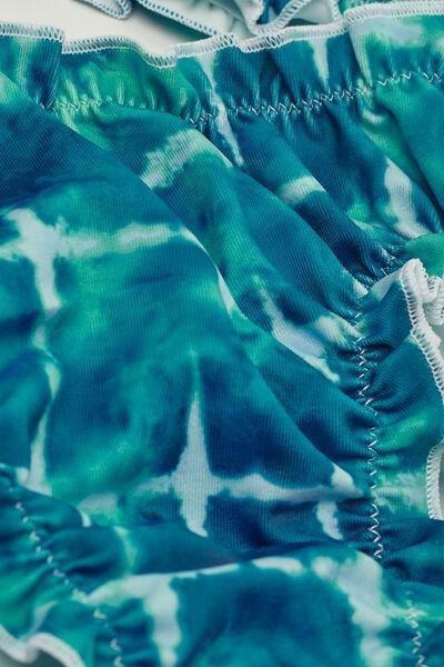 Blue Bandeau Bikini Top, Kids Girls, 5701_515Y, large image number 2