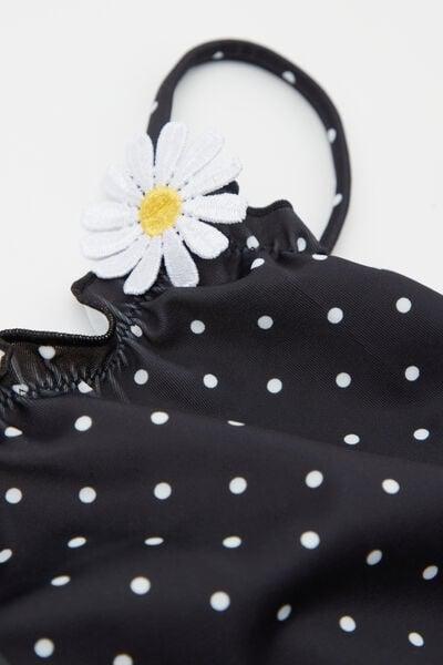 NERO ST.POIS Girls&acirc;&euro;&trade; Polka Dot One-Piece Swimsuit, 5701_566Z, medium