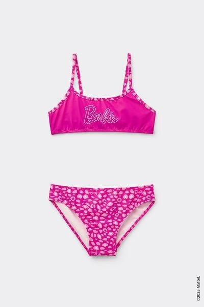 Pink Barbie Two-Piece Swimsuit, Kids Girls, , medium