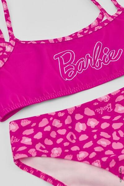 Pink Barbie Two-Piece Swimsuit, Kids Girls, 5701_591Y, large image number 1