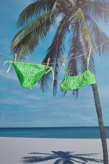 Tezenis - Green Zebra Printbrassiere Bikini, Girls