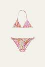 Tezenis - Multicolor Printed 70S Triangle Bikini, Girls