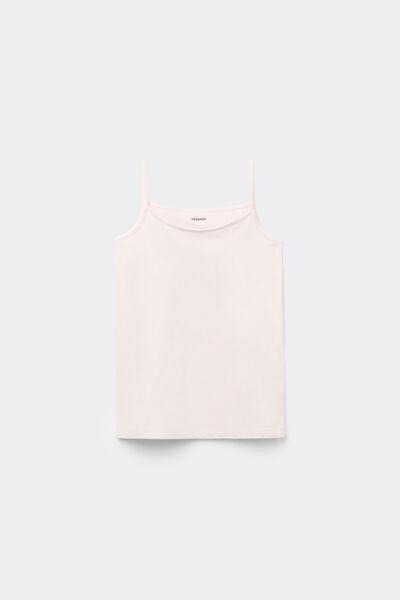 Pink Stretch Tank Top, Kids Girls, , large image number 2