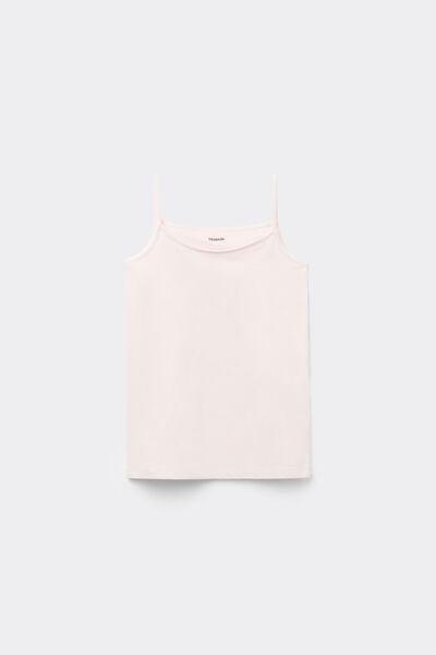 Pink Stretch Tank Top, Kids Girls, Love Pink, large image number 2