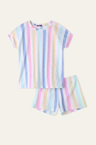 Tezenis - Multicolour Printed Cotton Pyjamas