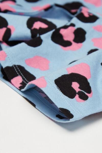 Black Dappled Print Pyjama Set, Kids Girls, 5701_529Y, large image number 2