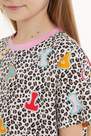 Tezenis - Multicolour Animal Print Pyjama Set, Kids Girls