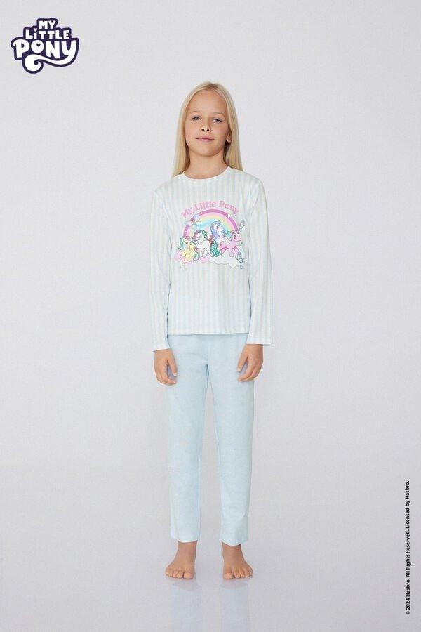 Grey My Little Pony Pyjamas Set, Kids Girls, 5701_049Y, large image number 0