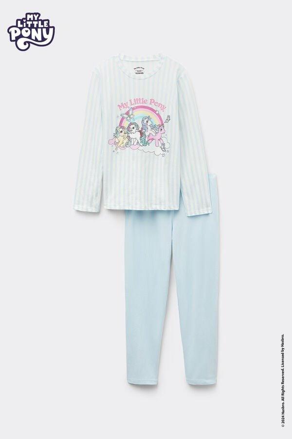 Grey My Little Pony Pyjamas Set, Kids Girls, 5701_049Y, large image number 1