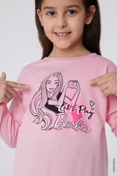 Pink Printed Pyjama Set, Kids Girls, , large image number 3