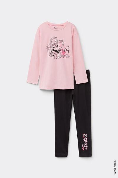 Pink Printed Pyjama Set, Kids Girls, , large image number 4