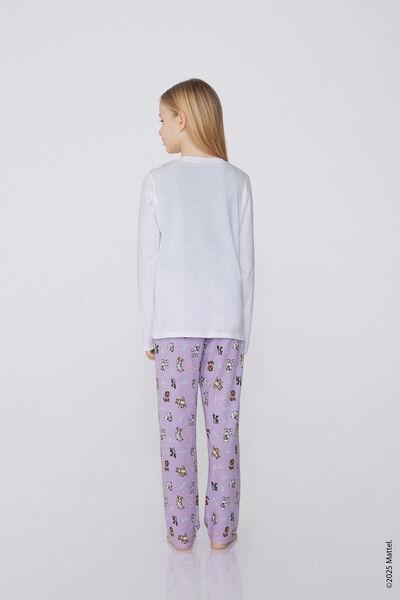 Multicolour Printed Pyjama Set, Kids Girls, , large image number 2