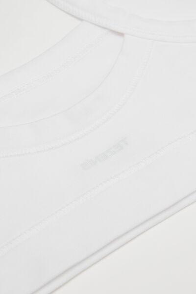 White Basic Bra, Kids Girls, White, large image number 1