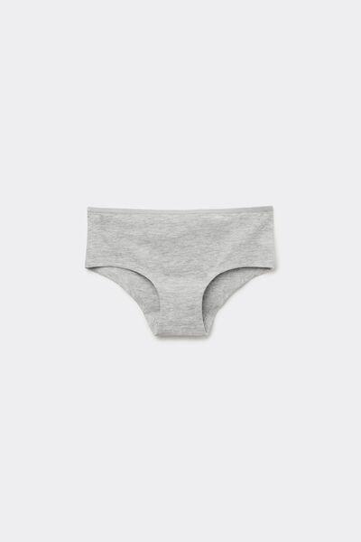 Grey French Knickers, Kids Girls, , large image number 0