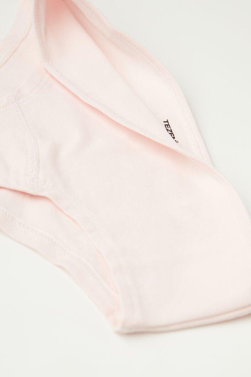 Pink Cotton French Knickers, Kids Girls, , large image number 1