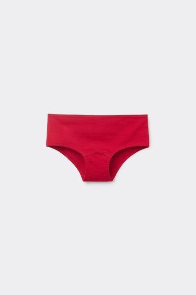 Red Basic Culottes, Kids Girls, , large image number 0
