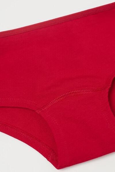 Red Basic Culottes, Kids Girls, 5701_873V, medium
