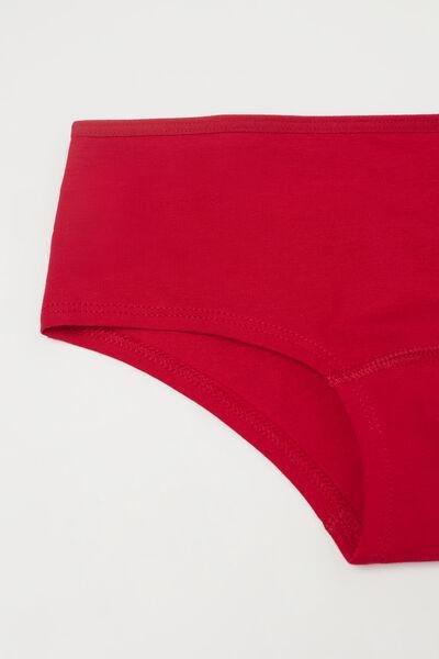 Red Basic Culottes, Kids Girls, 5701_873V, medium