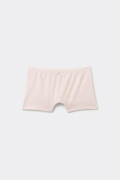Pink Cotton Shorty, Kids Girls, , medium