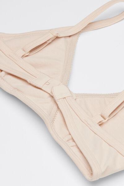 Ivory Crossover Triangle Bra , Kids Girls, 5701_694Y, large image number 1