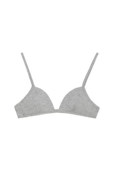 Multicolour Basic Triangle Bra Set Of 2 , Kids Girls, , large image number 3
