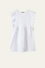 Tezenis - White Camisole Dress With Frill Detail