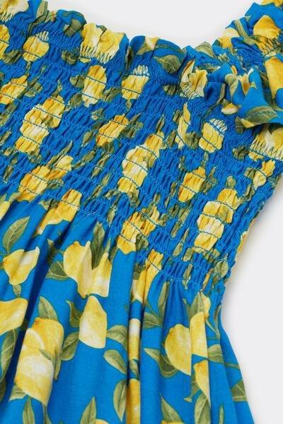 Multicolour Smock Stitch Dress , Kids Girls, 5701_900Y, large image number 1