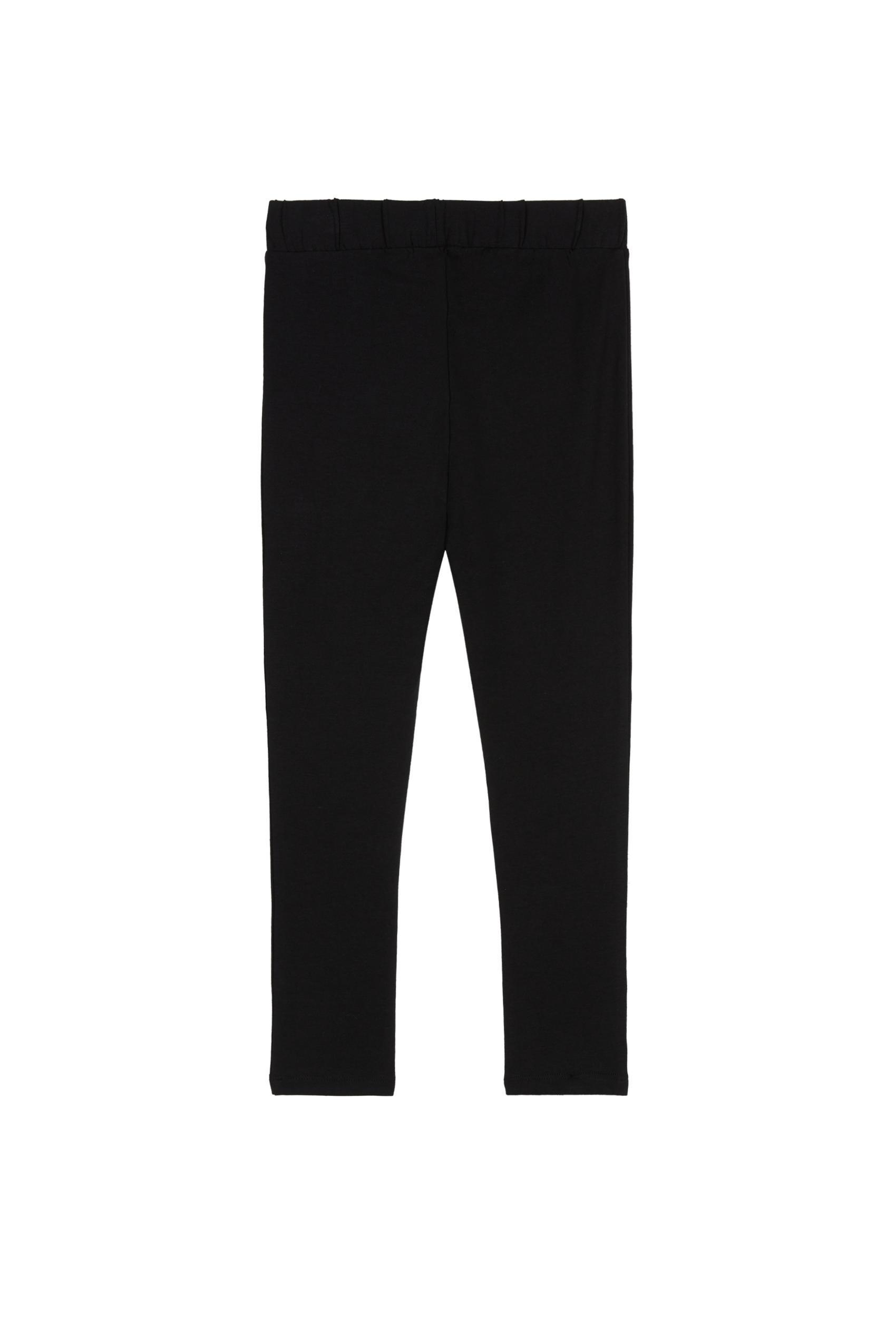 Black Stretch Leggings, Kids Girls, , large image number 11