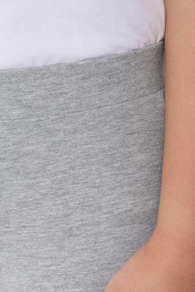 Grey Stretch Leggings, Kids Girls, , large image number 3