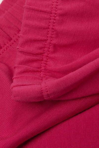 Pink Stretch Cotton Leggings, Kids Girls, 5701_441Y, large image number 1