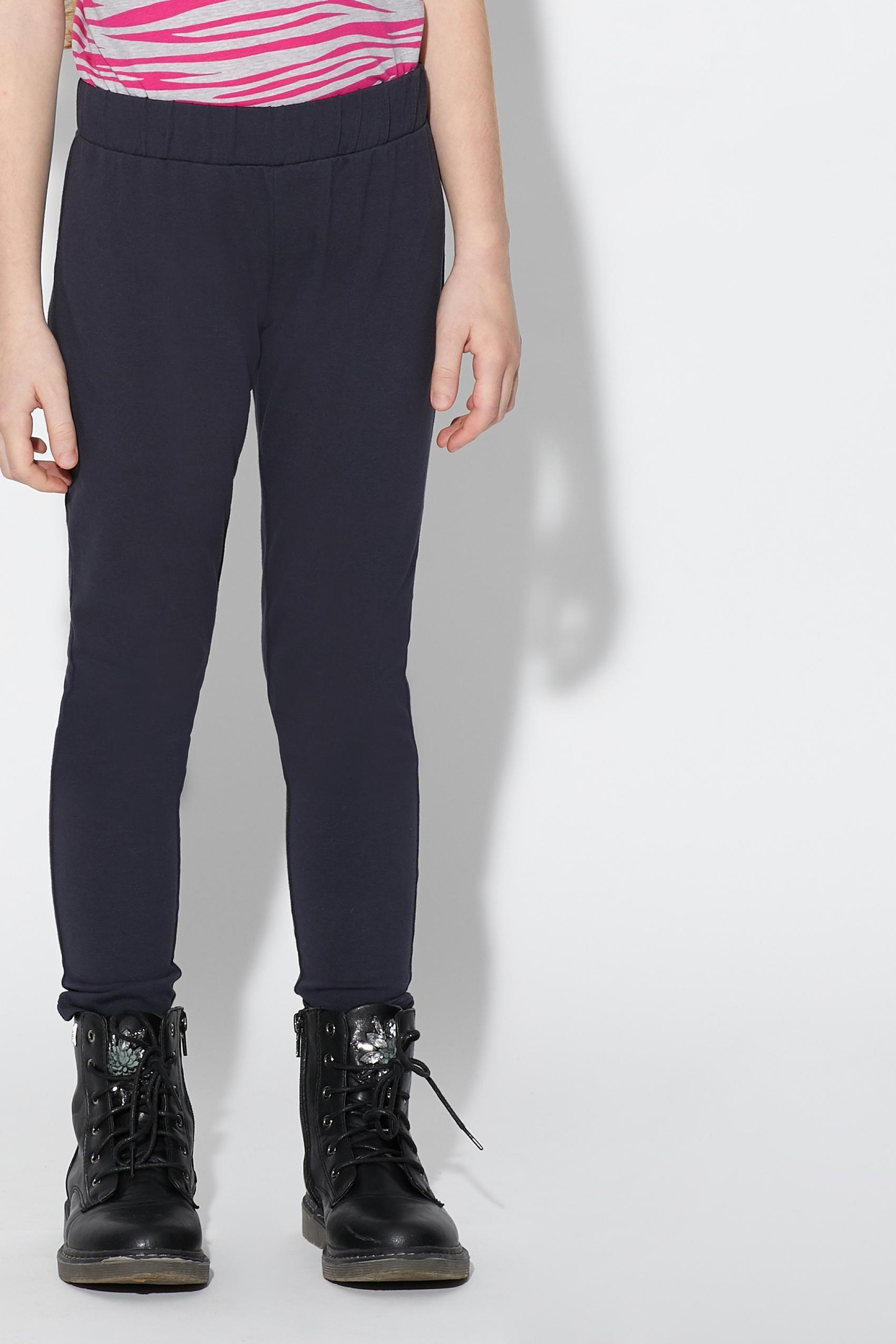 SAFFRON BLUE Stretch Cotton Leggings, , large image number 5