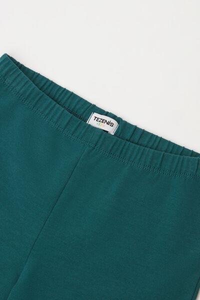 BOSCO GREEN Stretch Cotton Leggings, 5701_835Y, large image number 1
