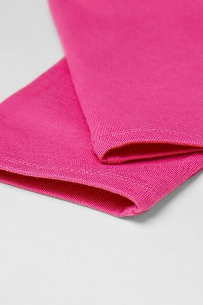 FUXIA MAGENTA Stretch Cotton Leggings, 5701_840Y, medium