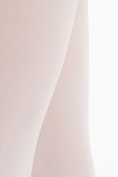 Pink 50 Denier Opaque Tights, Kids Girls, , large image number 1