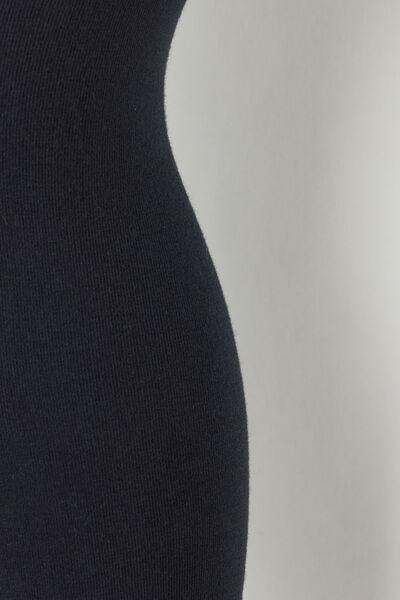 Basic Tights, Kids Girls, Navy, Blue, large image number 2