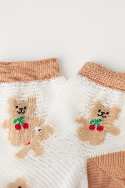 Multicolour Patterned Socks, Kids Girls, 5701_694W, large image number 1