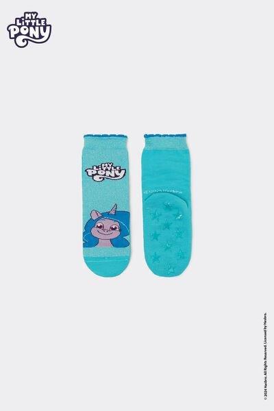 Blue My Little Pony Short Socks, Kids Girls, 5701_051Y, large image number 2