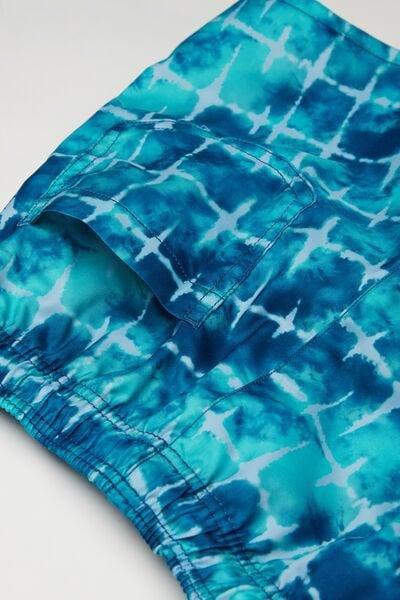 Multicolour Printed Swimming Shorts, Kids Boys, 5701_515Y, large image number 1