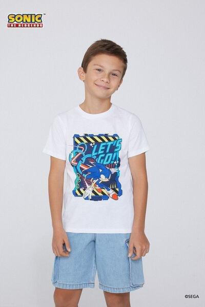 White Printed T-Shirt, Kids Boys, 5701_063Y, large image number 1