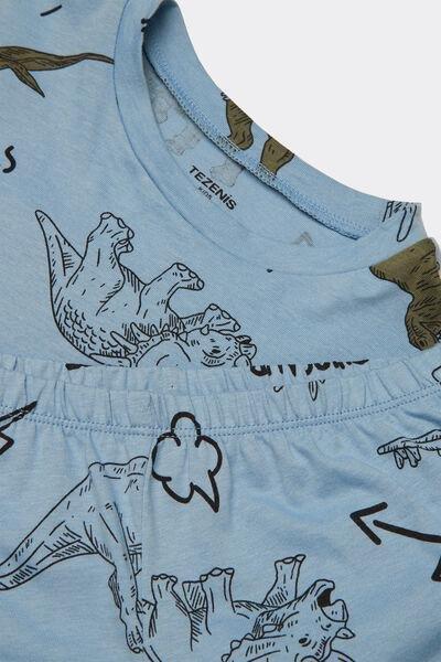 Multicolour Printed Pyjama Set, Kids Boys, 5701_461Y, large image number 1